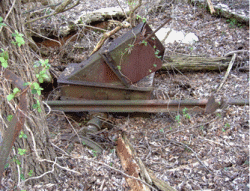 Rail from old railway.