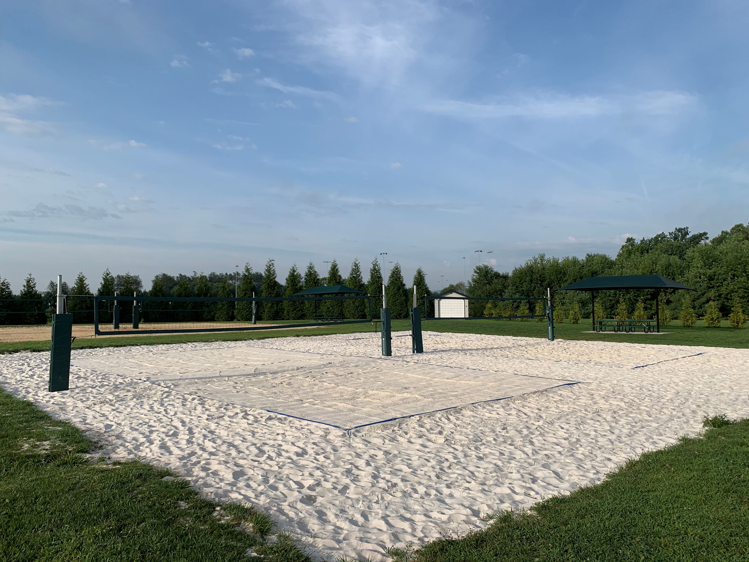 Utica District Park Sand Volleyball Beach